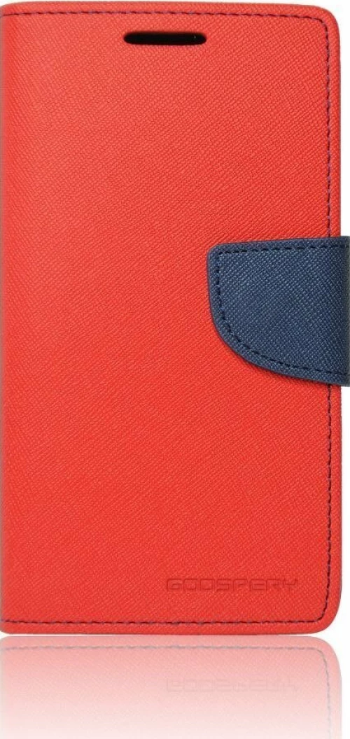 Mercury Fancy Diary Δερματίνης Κόκκινο (Galaxy E7)