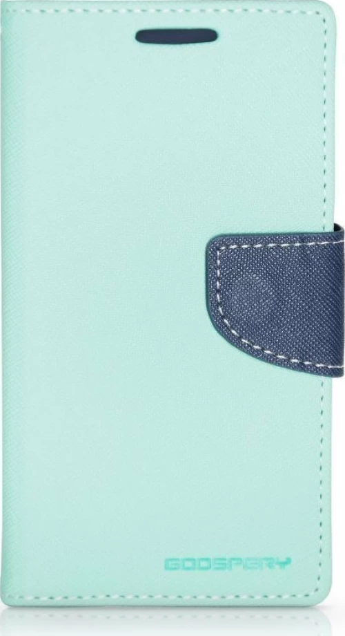 Mercury Book Δερματίνης Τιρκουάζ (Galaxy E7)