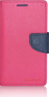 Mercury Book Δερματίνης Ροζ (Galaxy E7)