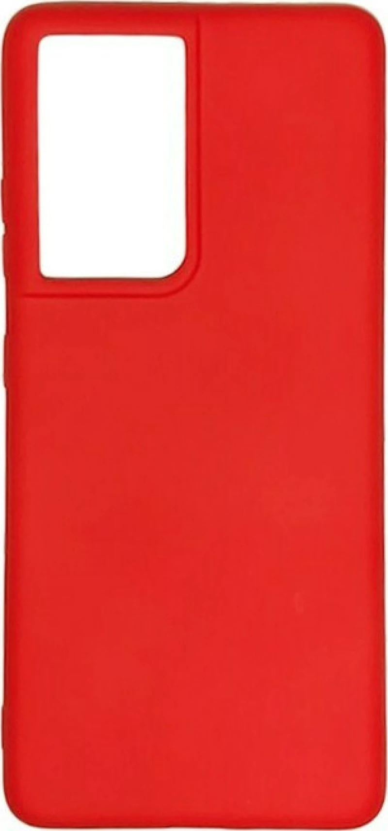 100.0859 SAMSUNG S21 ULTRA RED OEM SILKY AND SOFT TOUCH FINISH BACK COVER CASE