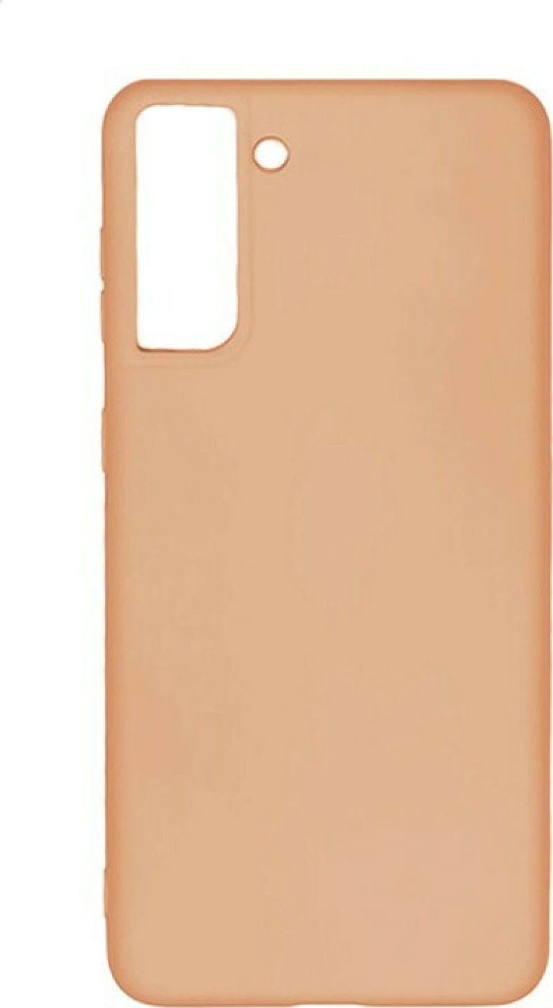 100.0845 Silky and Soft Touch Finish Back Cover Case ΜΠΕΖ FOR SAMSUNG GALAXY S21 PLUS