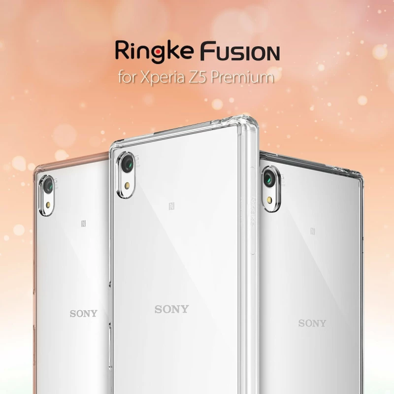 Ultra Slim 0.3mm Ringke Fusion ΜΑΥΡΟ (Sony Xperia Z5)