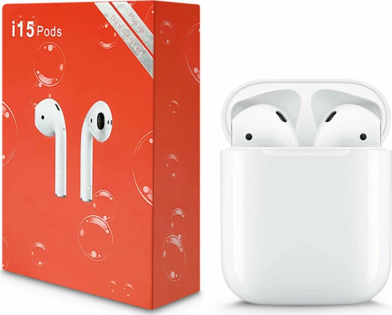 i15 In-ear Bluetooth Handsfree Λευκό