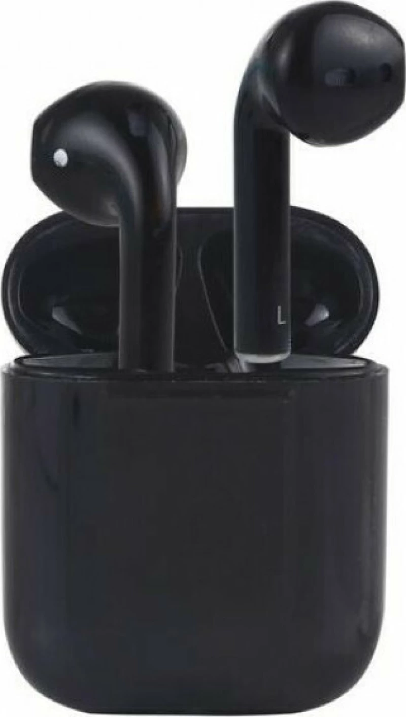inPods 12 Earbud Bluetooth Handsfree Μαύρο