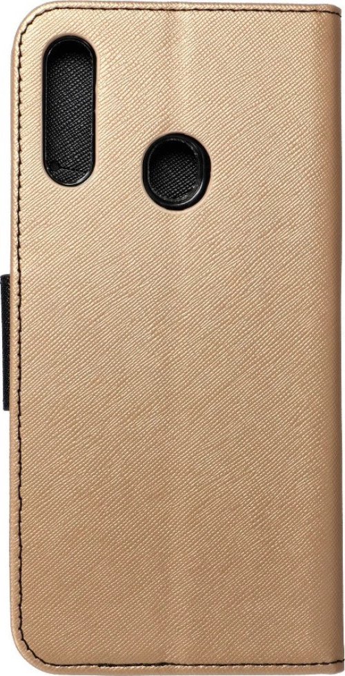Fancy Book case for SAMSUNG A20s gold / black