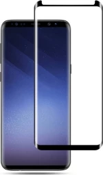 Powertech Tempered Glass Black (Galaxy S8+)