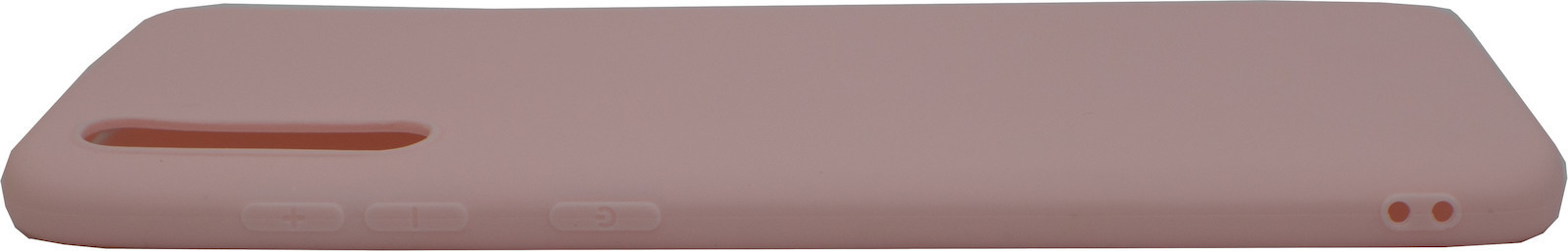 Θήκη σιλικόνης TPU Ultra Slim 0.3mm soft mat για Samsung A70 - απαλό ροζ