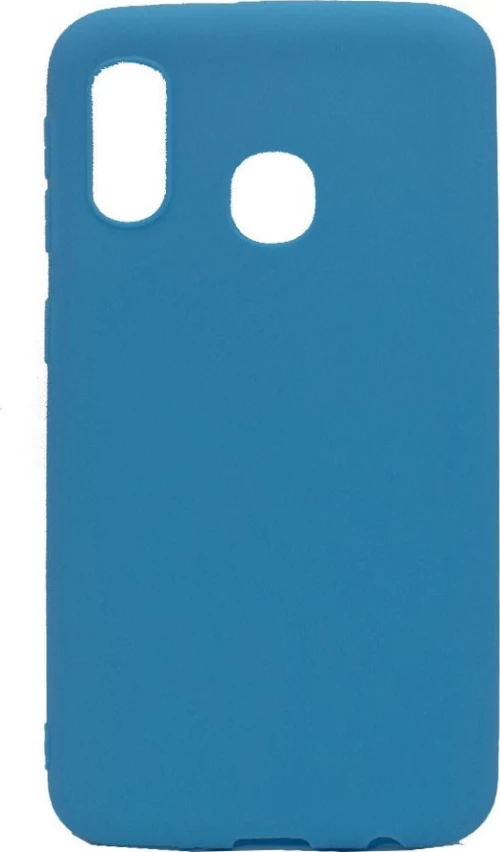 Θήκη σιλικόνης TPU Ultra Slim 0.3mm soft mat για Samsung A20e - γαλάζιο