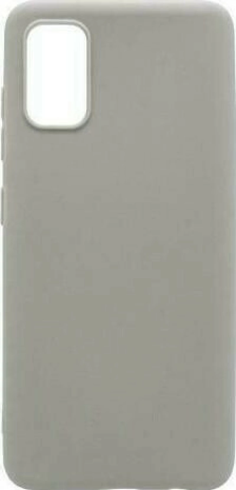 Θήκη σιλικόνης TPU Ultra Slim 0.3mm soft υφή matte για Samsung A41 - γκρι