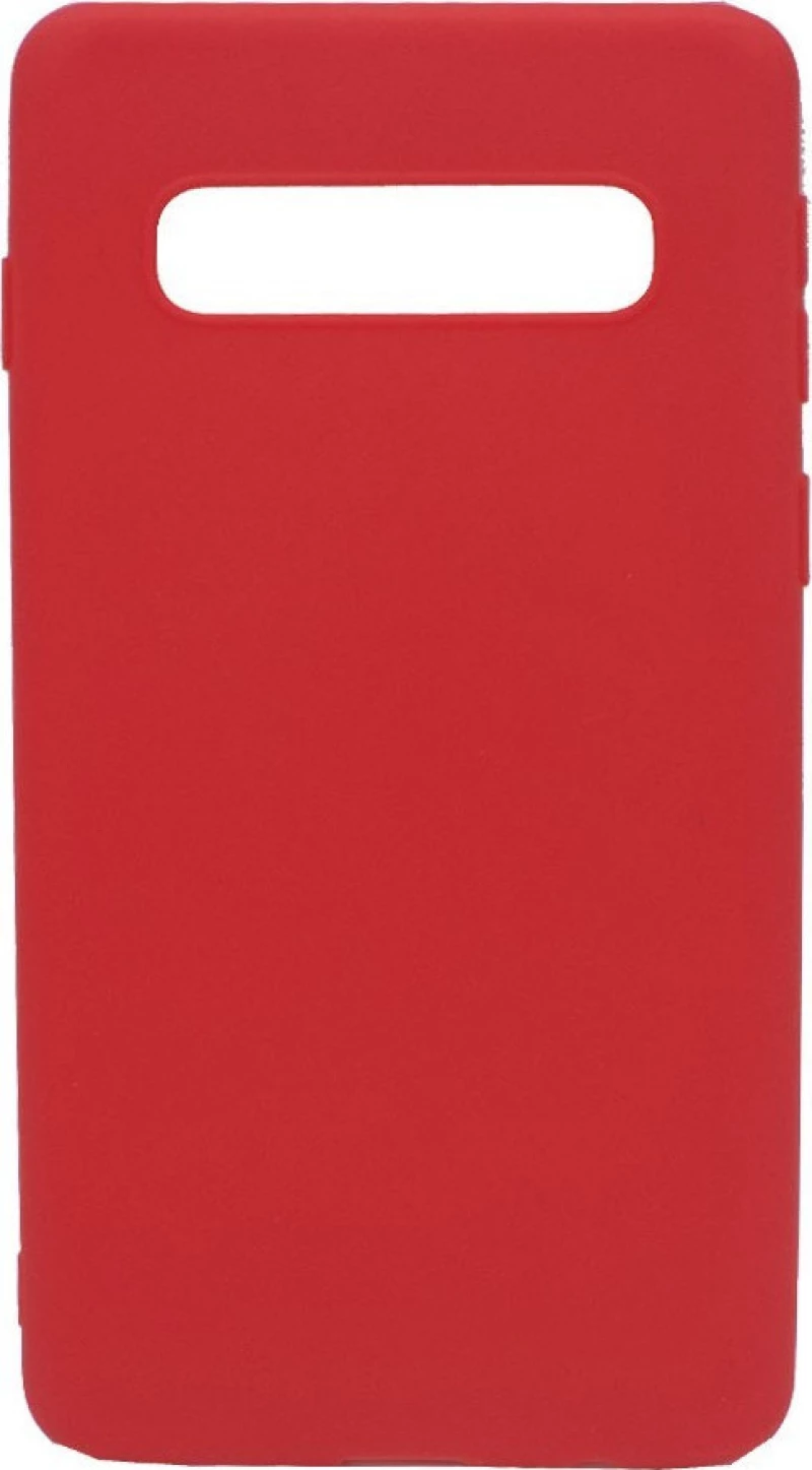 Θήκη σιλικόνης TPU Ultra Slim 0.3mm soft mat για Samsung S10 - κόκκινο