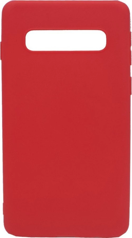 Θήκη σιλικόνης TPU Ultra Slim 0.3mm soft mat για Samsung S10 - κόκκινο