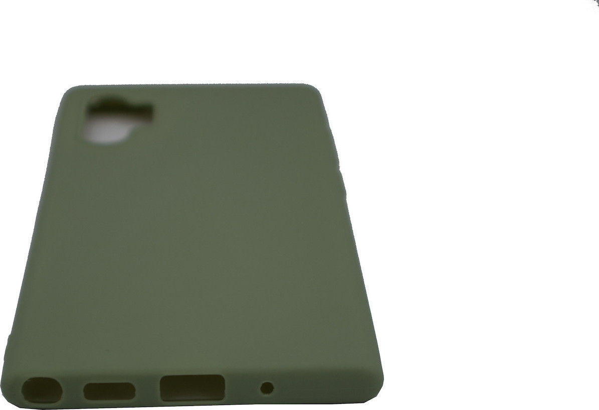 Θήκη σιλικόνης TPU Ultra Slim 0.3mm soft mat για Samsung Note 10 Plus - πράσινο