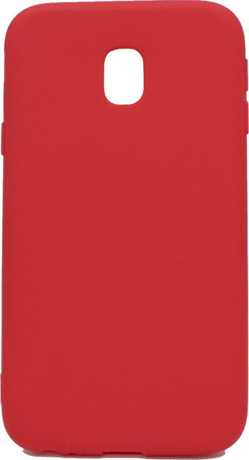 Θήκη σιλικόνης TPU Ultra Slim 0.3mm soft mat για Samsung J3 2017 - κόκκινο