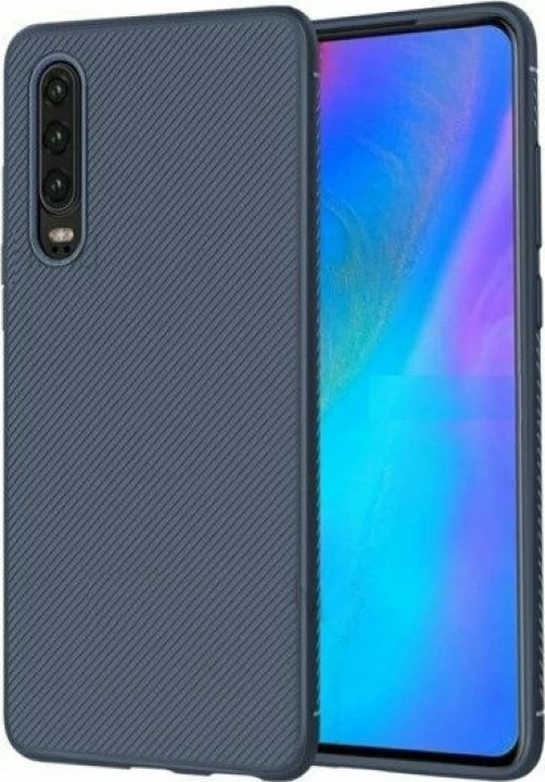 Θήκη Twill Texture case Huawei P30 blue