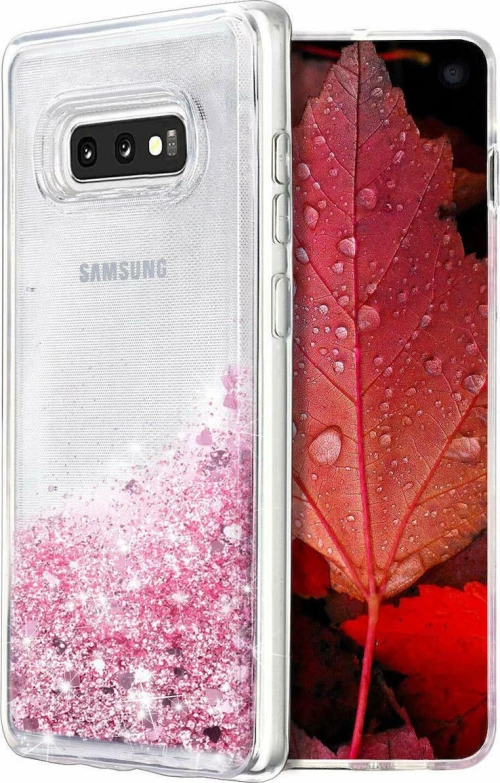 Θήκη Liquid Sparkle TPU case for Samsung S10e light purple