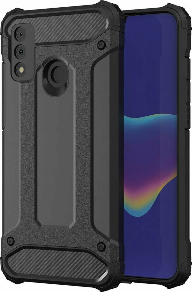 Armor Guard Plastic + TPU Hybrid θήκη για Huawei P Smart 2020 Χρώμα Μαύρο