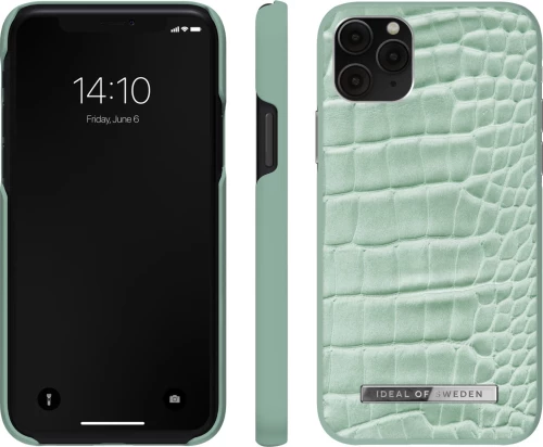 iDeal Of Sweden Back Cover Δερματίνης Mint Croco (iPhone 11 Pro)