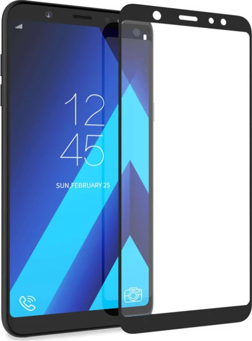 Full Glue Full Face Tempered Glass Black (Mi 9)