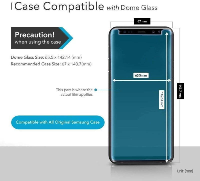 Whitestone Tempered Glass (Galaxy S9)