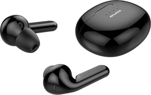 Awei T15 Earbud Bluetooth Handsfree Μαύρο