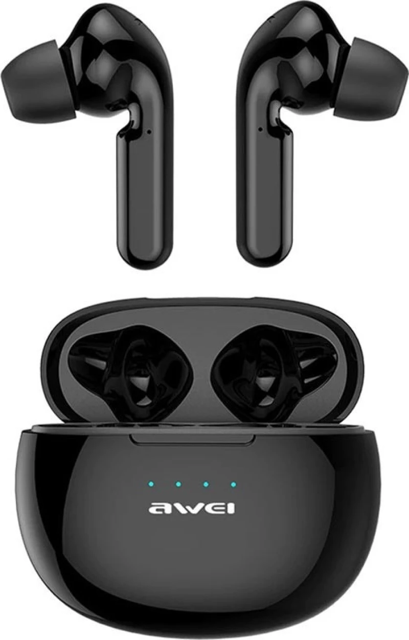 Awei T15 Earbud Bluetooth Handsfree Μαύρο