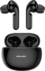 Awei T15 Earbud Bluetooth Handsfree Μαύρο