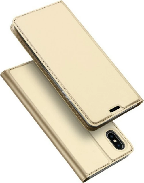 Flip Case DuxDucis Skin Apple Iphone XSMax Gold