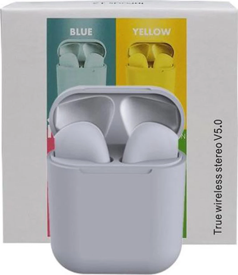 inPods 12 Earbud Bluetooth Handsfree Λευκό