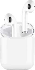 i9S-TWS Earbud Bluetooth Handsfree Λευκό
