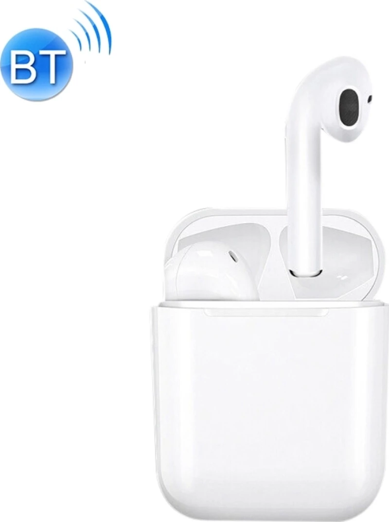 i9S-TWS Earbud Bluetooth Handsfree Λευκό