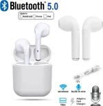 i9S-TWS Earbud Bluetooth Handsfree Λευκό
