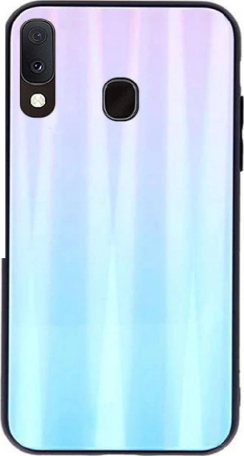 Θήκη Aurora Glass for Galaxy A40 blue-pink