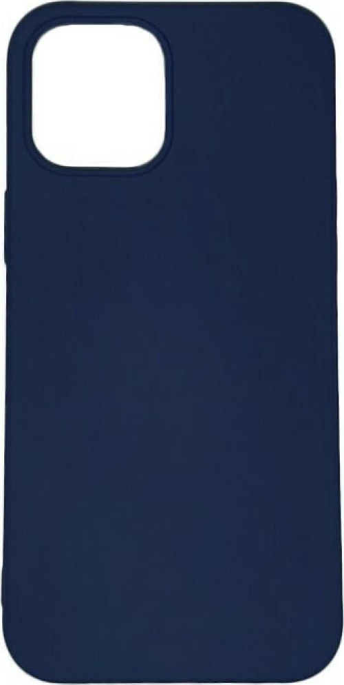 100.0711 DARK BLUE IPHONE 12 PROMAX 6,7 SILICONE SOFT TOUCH CASE