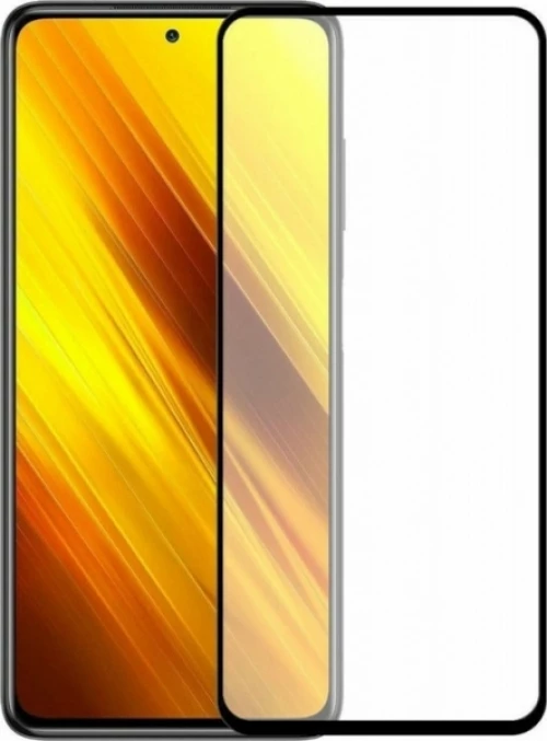 Full Glue Tempered Glass Xiaomi Poco X3 NFC / Poco X3 Pro - Black