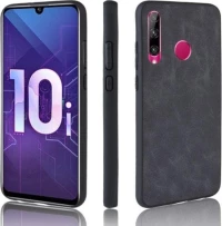 Κάλυμμα Πλάτης Shockproof Sheepskin για Huawei P Smart Plus 2019/ Enjoy 9s Μαύρη OEM