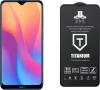 Idol 1991 Titanium Semi Curved Full Glue Black (Redmi 8A)