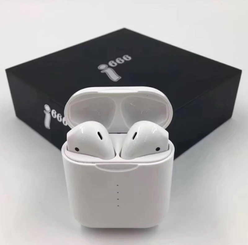i666 Earbud Bluetooth Handsfree Λευκό