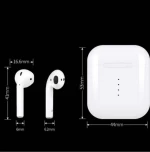 i666 Earbud Bluetooth Handsfree Λευκό