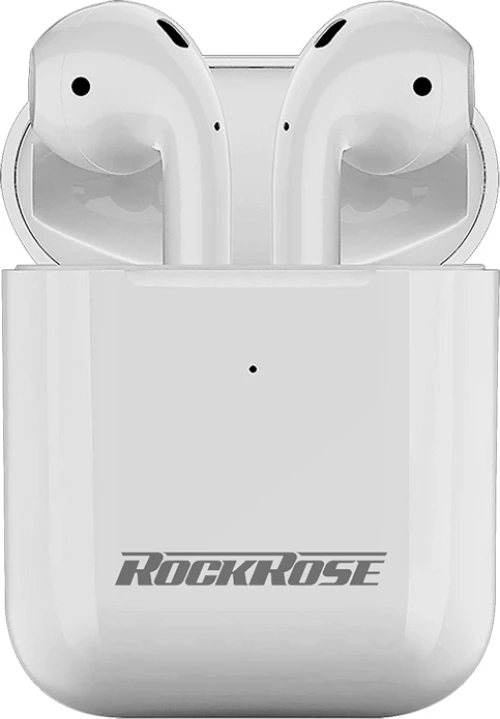 Rockrose Opera II Earbud Bluetooth Handsfree Λευκό