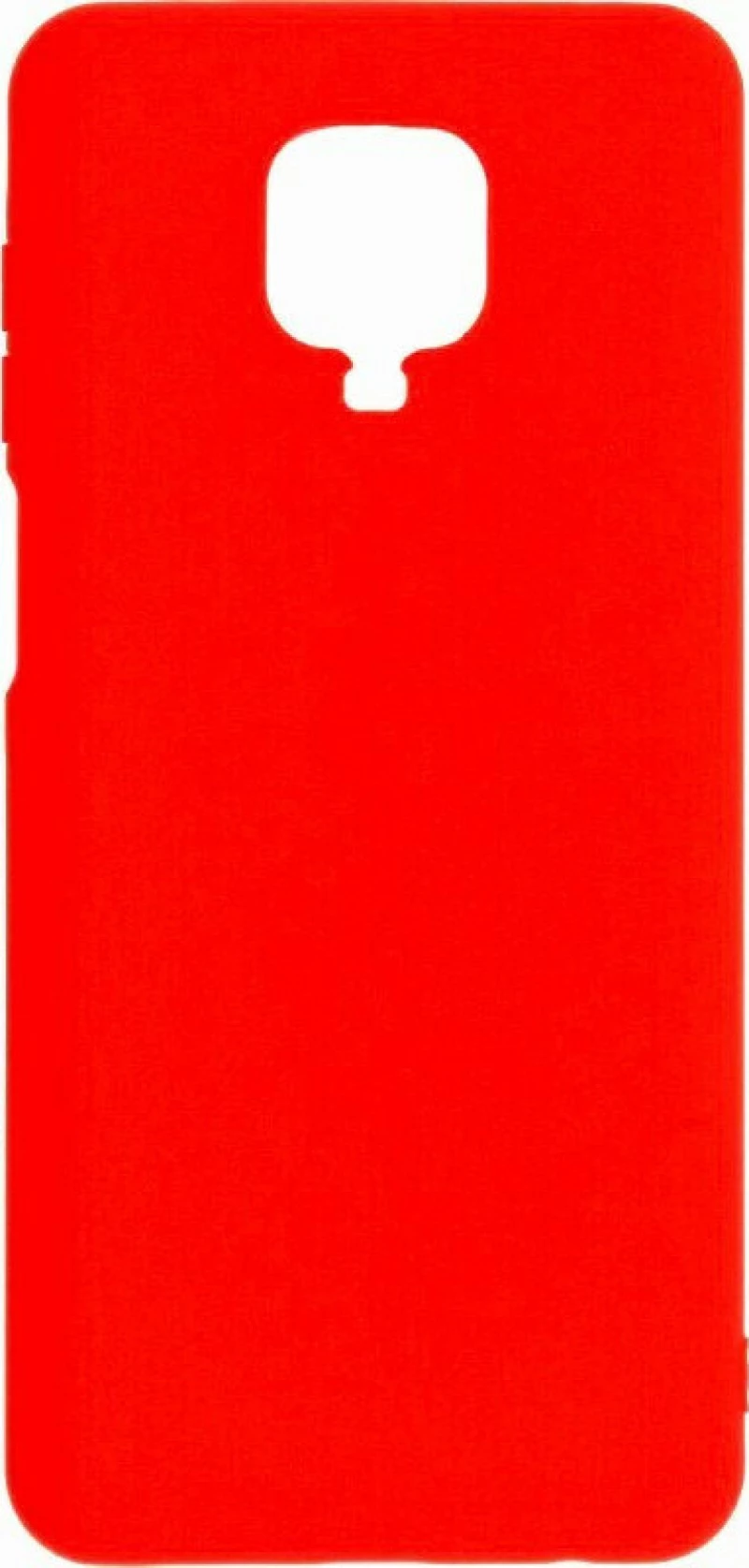 100.0734 Xiaomi Redmi Note 9PRO/9S/9PROMAX Silky and Soft Touch Finish Back Cover Case RED OEM