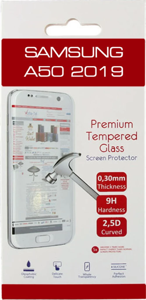 Volte-Tel 2.5D Full Glue Tempered Glass (Galaxy A50)
