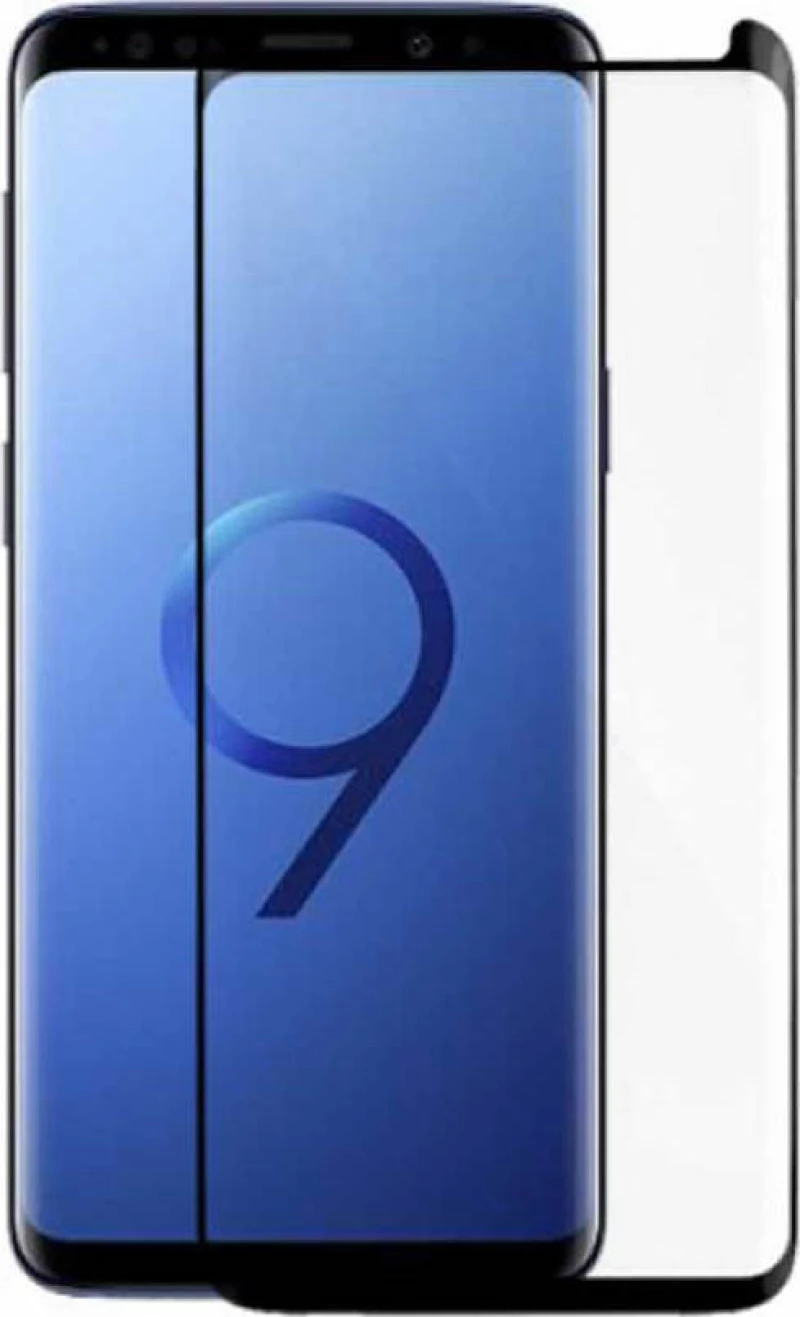 TEMPERED GLASS 9Η ΠΡΟΣΤΑΣΙΑ ΟΘΟΝΗΣ SAMSUNG GALAXY S9 3D FULL COVER - ΜΑΥΡΟ