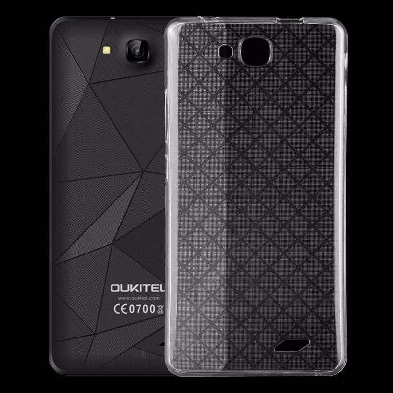 Oukitel C3 Θήκη Σιλικόνης(Διάφανη)