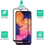 9H Tempered Glass Full Cover & Full Glue για Samsung A51 - μαύρο