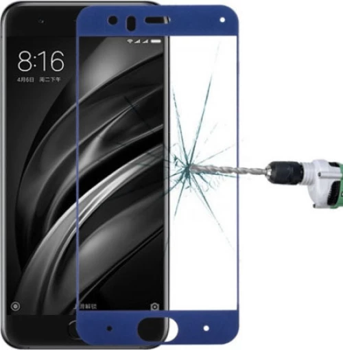 Προστατευτικό Οθόνης Full Screen από Γυαλί για Xiaomi Mi 6 Blue