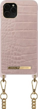 iDeal Of Sweden Back Cover Πλαστικό Misty Rose Croco (iPhone 11 Pro)