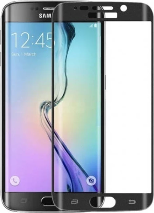 Okmore Full Face Tempered Glass Black (Galaxy S7 Edge)