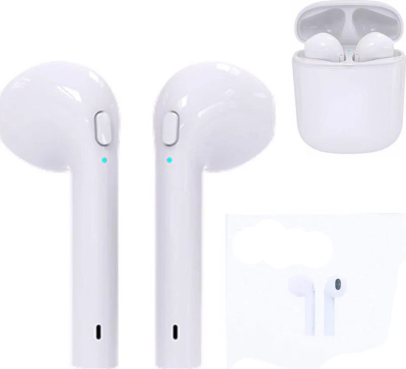 TWS i9 Earbud Bluetooth Handsfree Λευκό