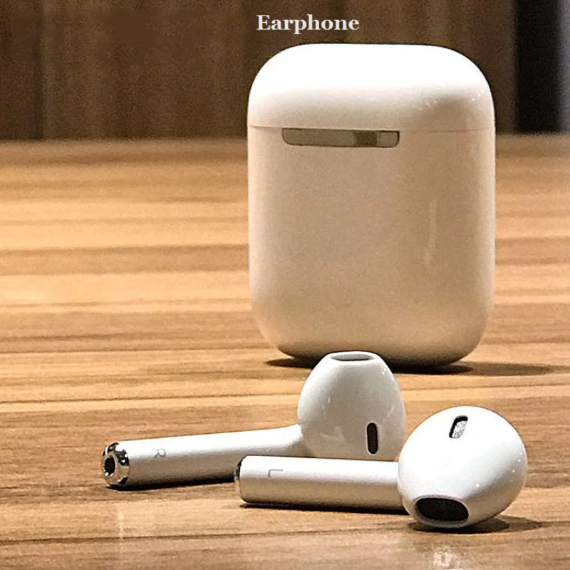 TWS i9 Earbud Bluetooth Handsfree Λευκό