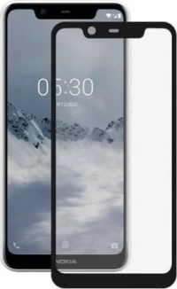 Mofi Tempered Glass Αντιχαρακτικό Τζάμι Προστασίας για Nokia 5.1 Plus 9H 2.5D Full Cover Black